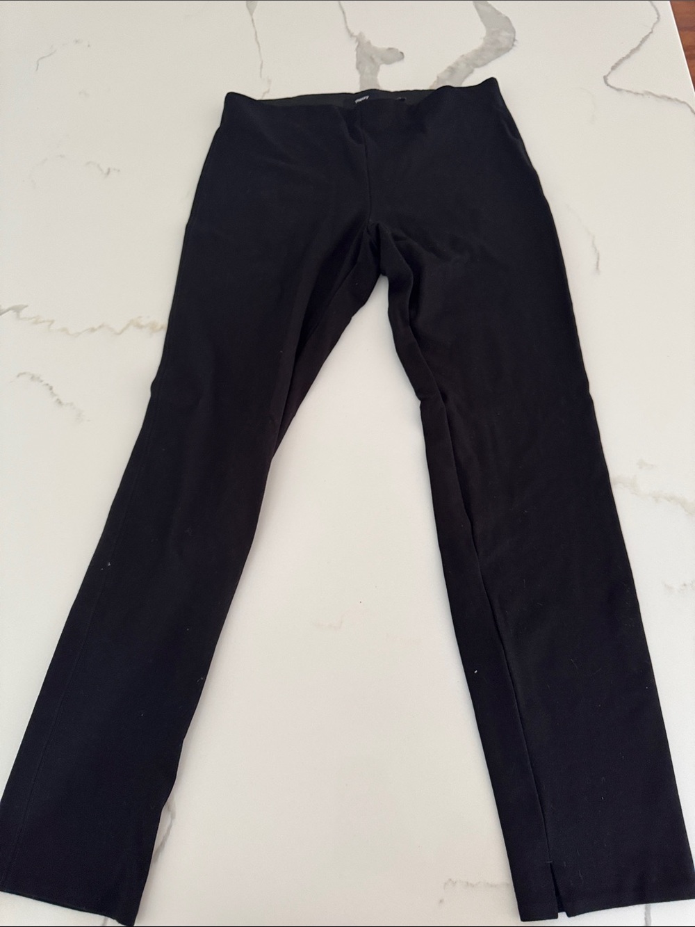 Theory Black Waistband Dress Pants